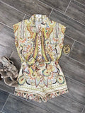 Paisley Romper